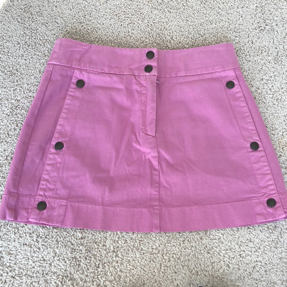 See by Chloe denim mini skirt